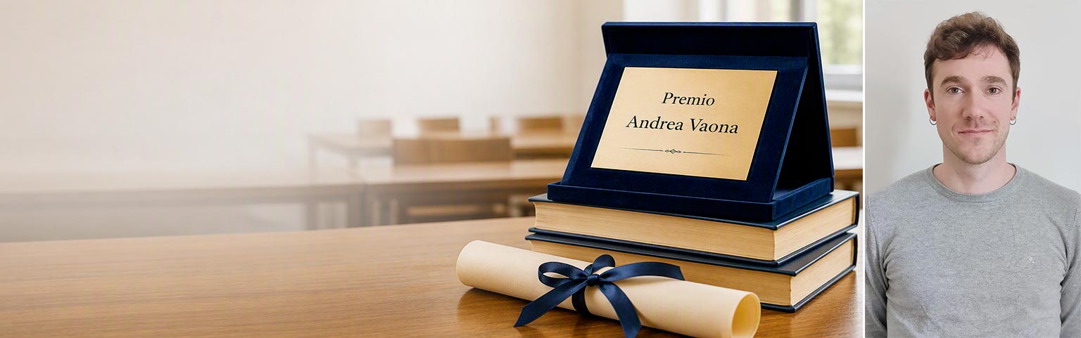 Cerimonia di consegna del Premio “Andrea Vaona” ed. 2026