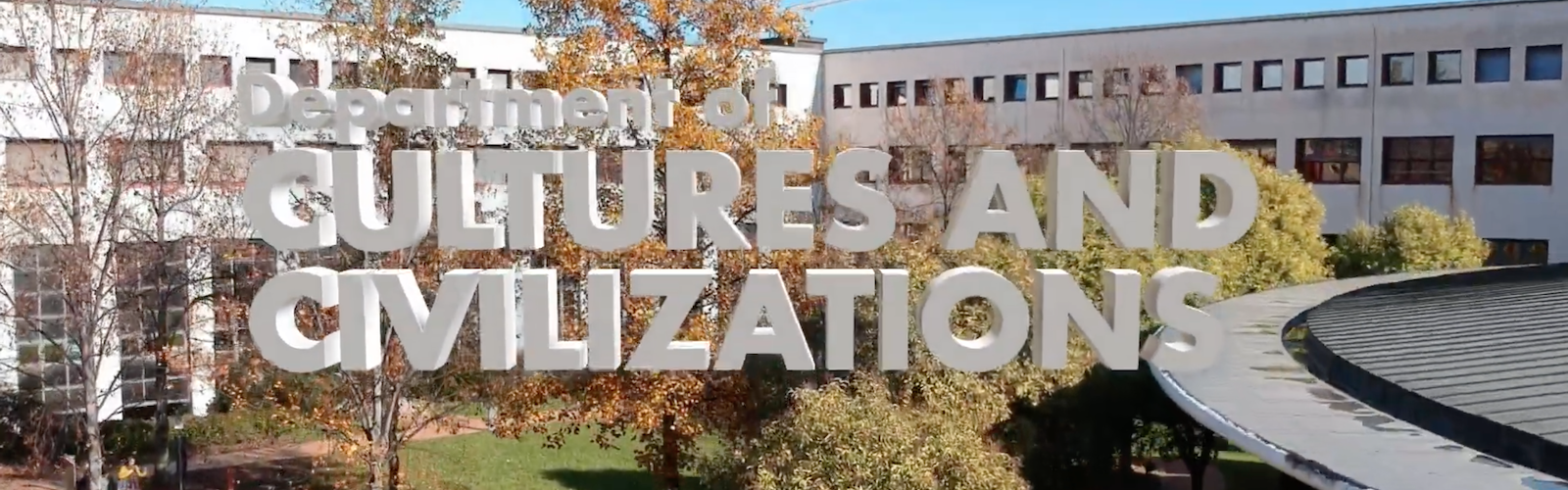 Il video del dipartimento Culture e Civiltà