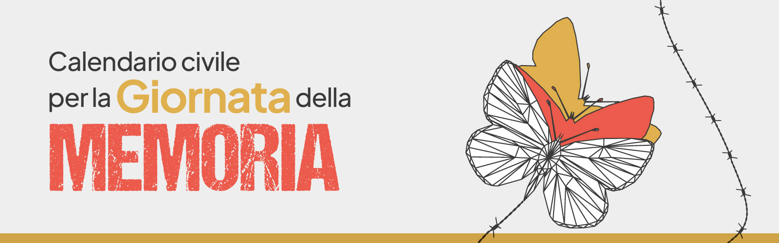 Calendario civile per la Giornata della memoria