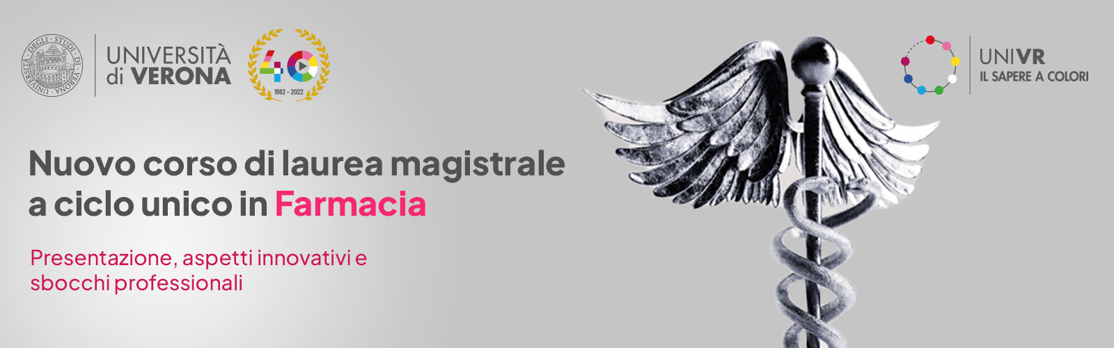 Nuovo corso di laurea magistrale a ciclo unico in Farmacia. Presentazione, aspetti innovativi e sbocchi professionali