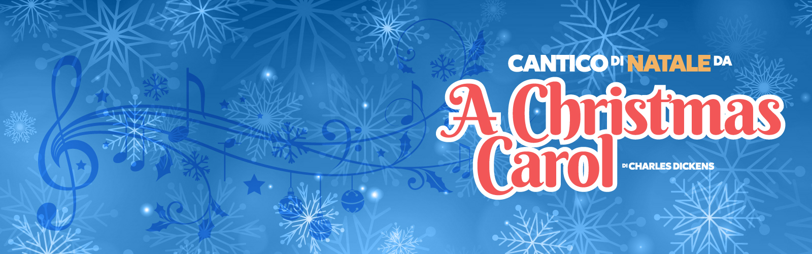 Cantico di Natale da Christmas Carol di Charles Dickens.