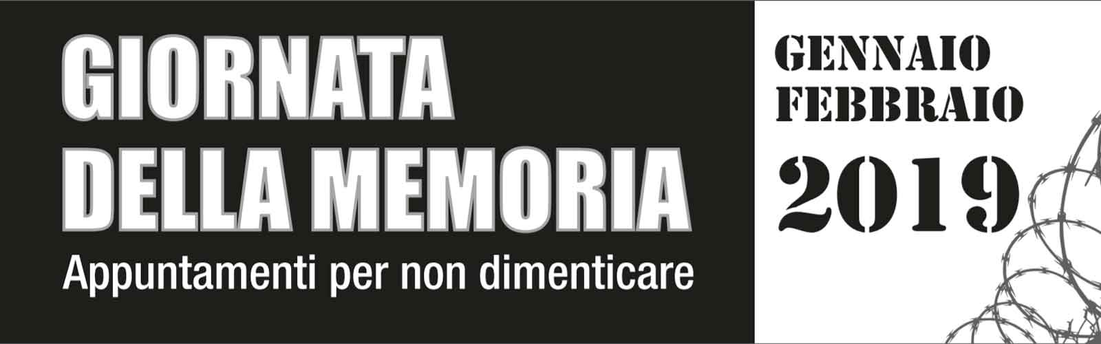 Giornata della Memoria 2019: appuntamenti per non dimenticare