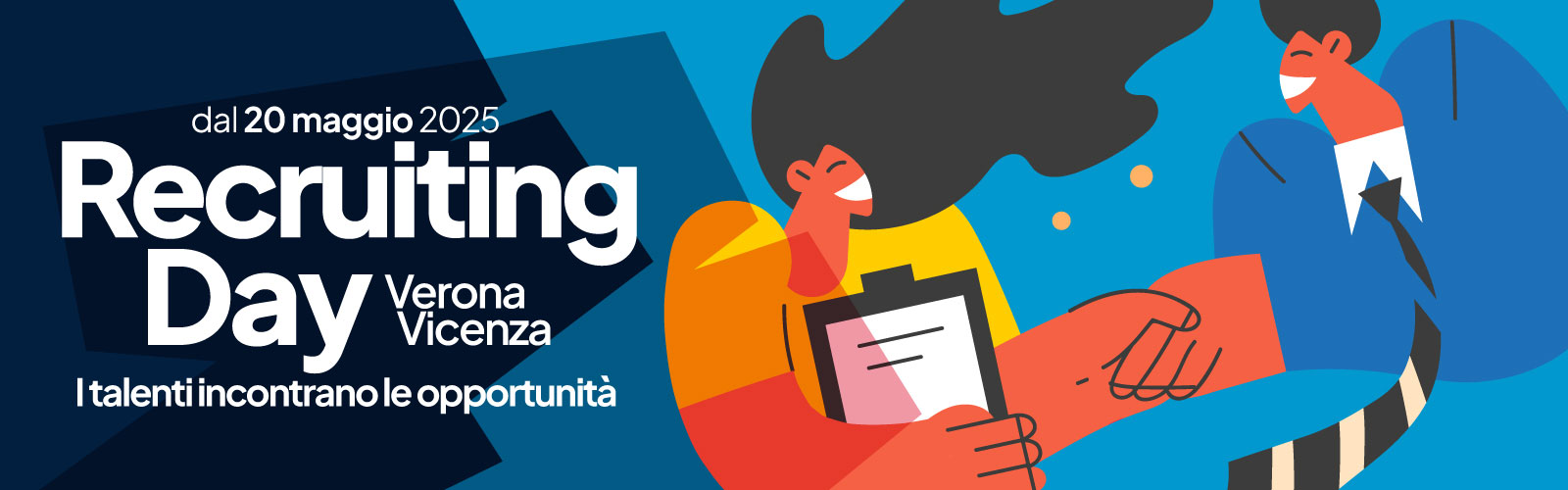 Recruiting Day Verona Vicenza: candidature aperte fino al 22 giugno