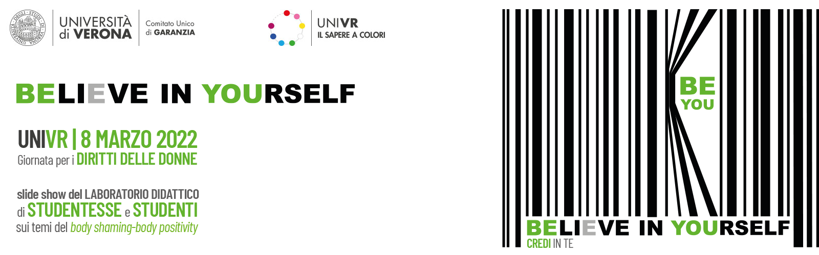 BE YOU / BElive-in-YOUrself 2022